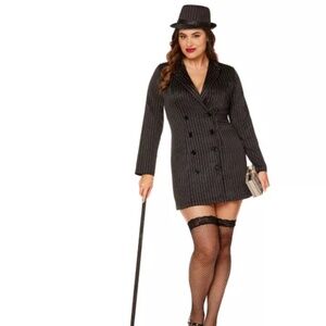 New 1920s Women’s Gangster Costume